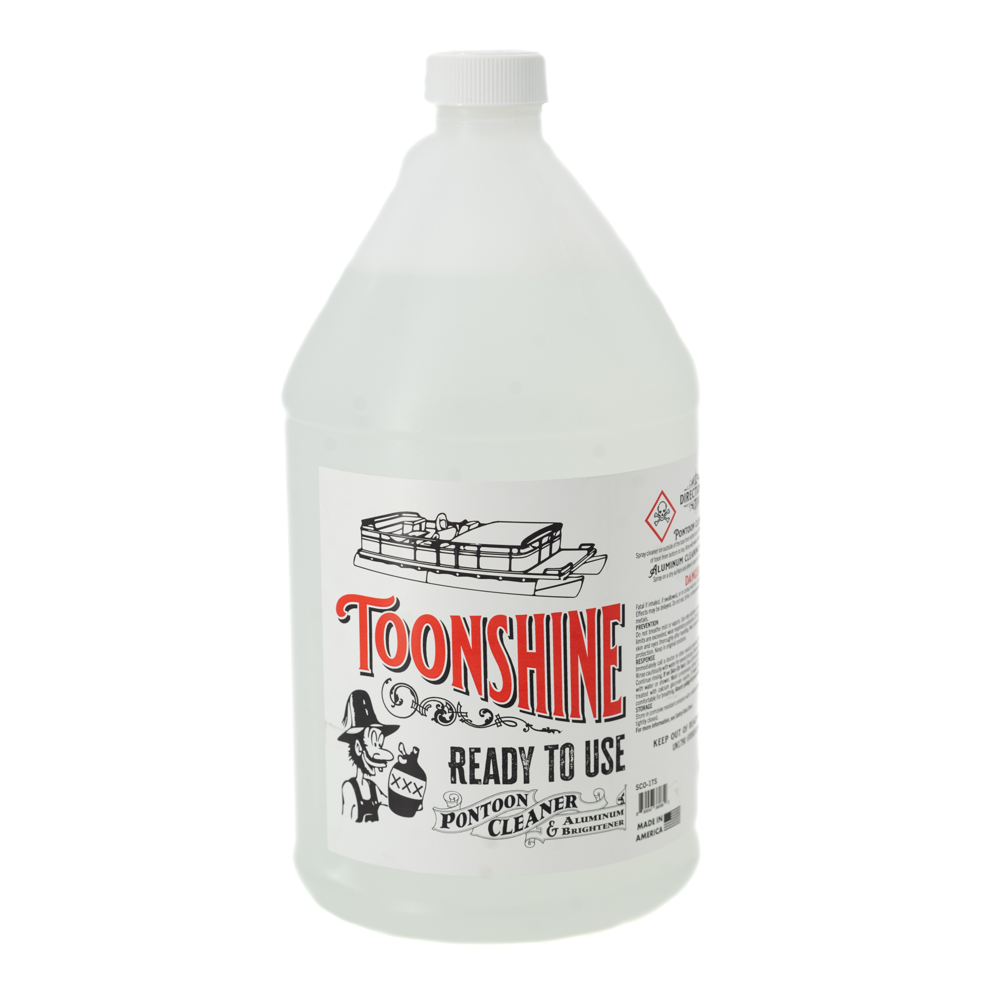 SOCAR Toonshine Pontoon Cleaner and Aluminum Brightener - 1 Gal., Model# SCO-1TS-1